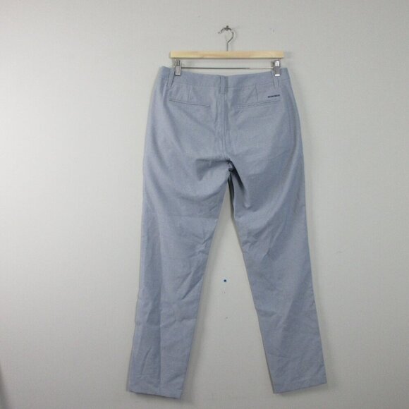 Bonobos Golf Pants Men 31x32 Blue Straight Flat Front Performance Stretch 378 - Picture 2 of 12